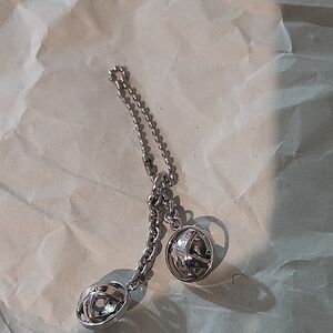 Elegant Silver Chain Earrings